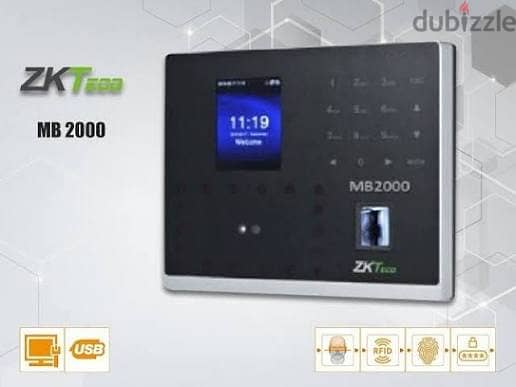 جهاز بصمة MB2000 لإدارة الحضور اليومي 12