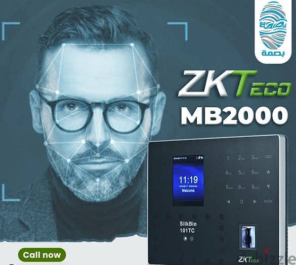 جهاز بصمة MB2000 للحضور والانصراف 14