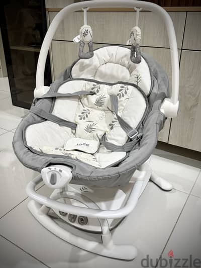 Joie 2-in-1 Electric Baby Swing & Rocker