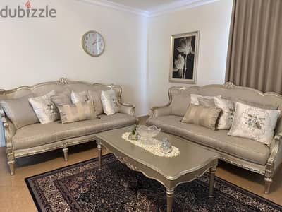 6 Seater Sofa with Center table