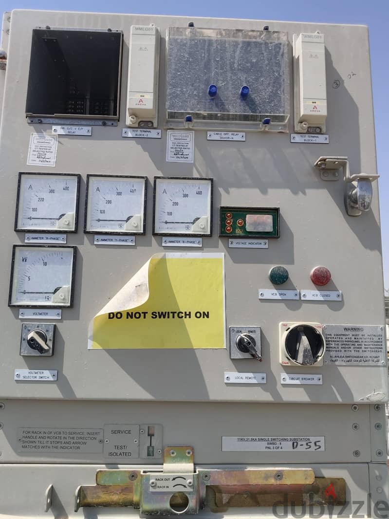 Al-Ahleia 12kV VCB Panels for Sale 1