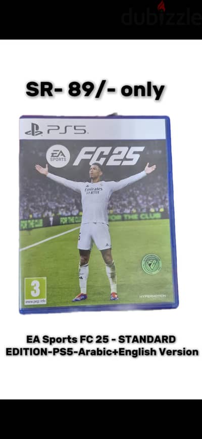 EA Sports FC 25 - STANDARD EDITION-PS5-Arabic+English Version
