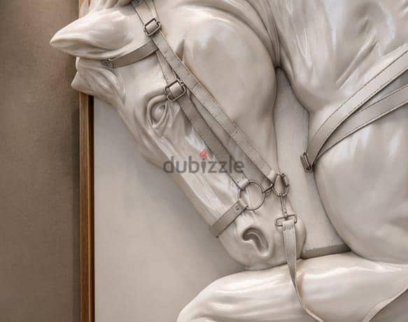 Handmade Horse Sculpture Luxury Horse Sculpture تابلوه Handmade 1