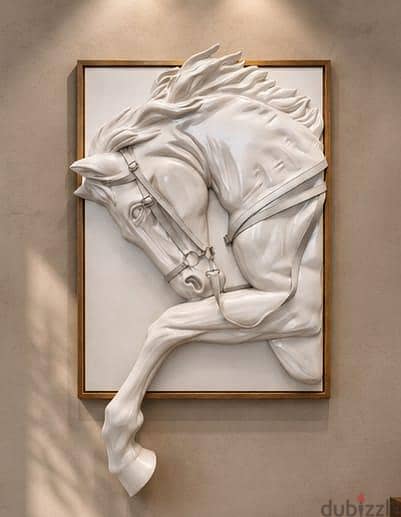 Handmade Horse Sculpture Luxury Horse Sculpture تابلوه Handmade 4