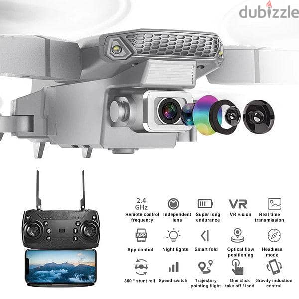 E99 Drone With 4k Camera | Best Drone camera | FREE delivery in KSA 1