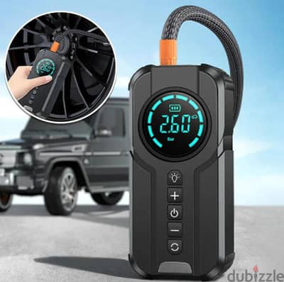 Jump Starter With Air Pump | FREE delivery in KSA