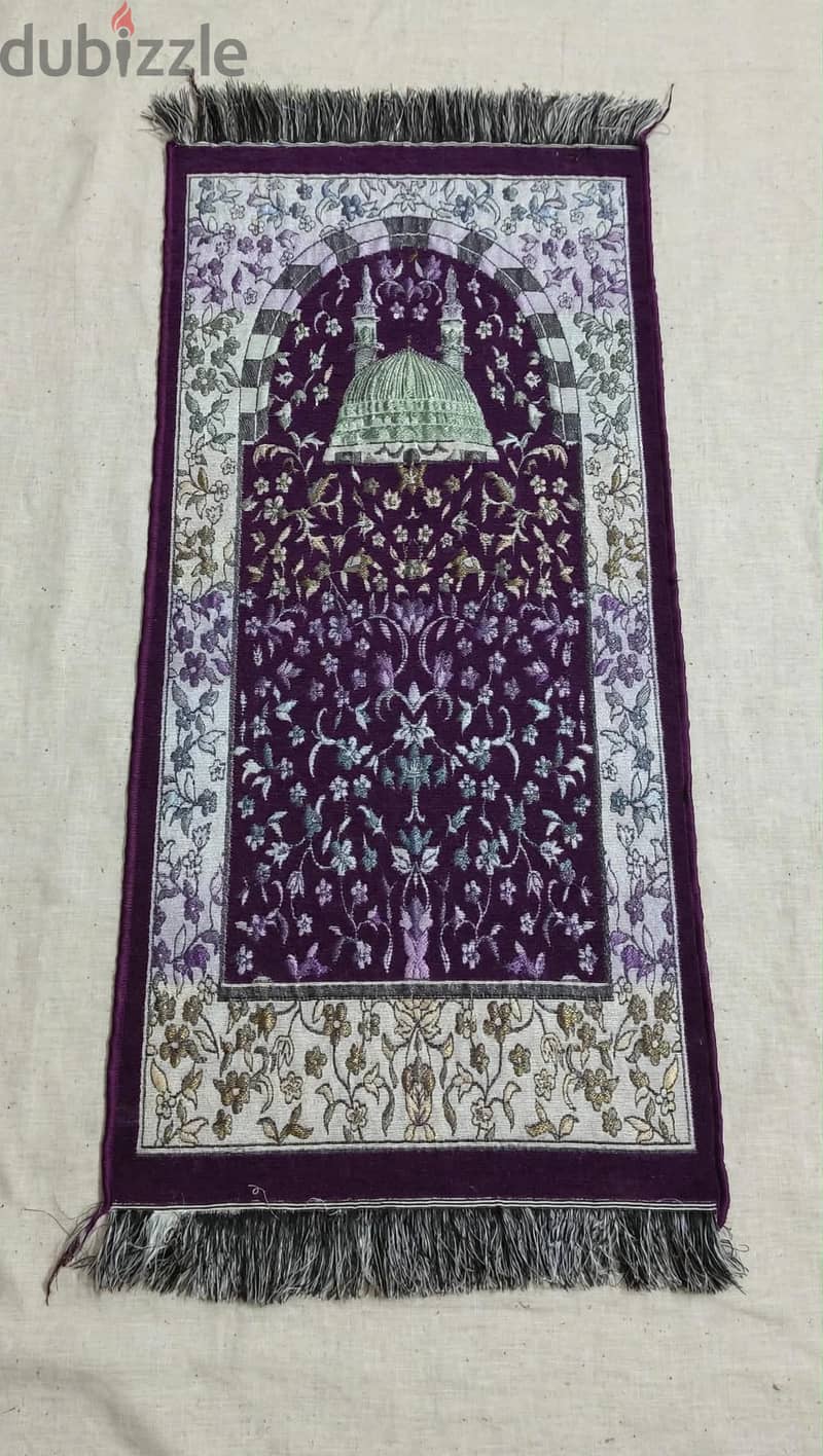سجادة صلاة أطفال - قبة خضراء - Kids Prayer Mat 1