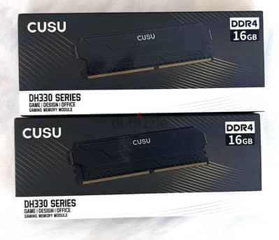 رام قيمنق 32GB DDR4 3200 CL16 جديدة - للبيع المستعجل 625 بدل 675