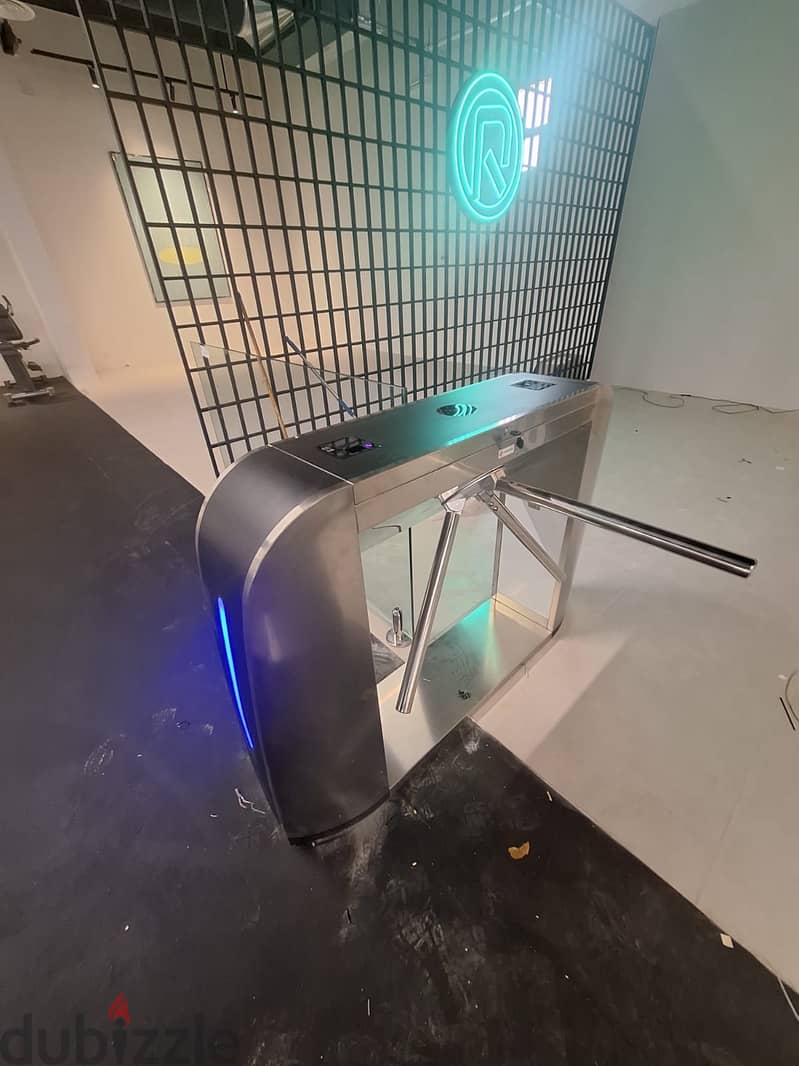 بوابة Tripod Turnstile بهيكل مقاوم للصدأ 3