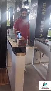 بوابة Tripod Turnstile بهيكل مقاوم للصدأ 12