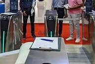 بوابة Tripod Turnstile بهيكل مقاوم للصدأ 18