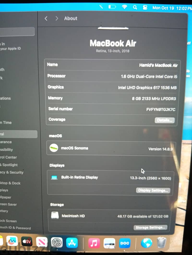 mac Book 2018 7