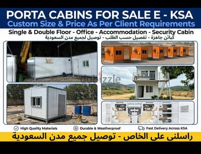 Portable cabins
