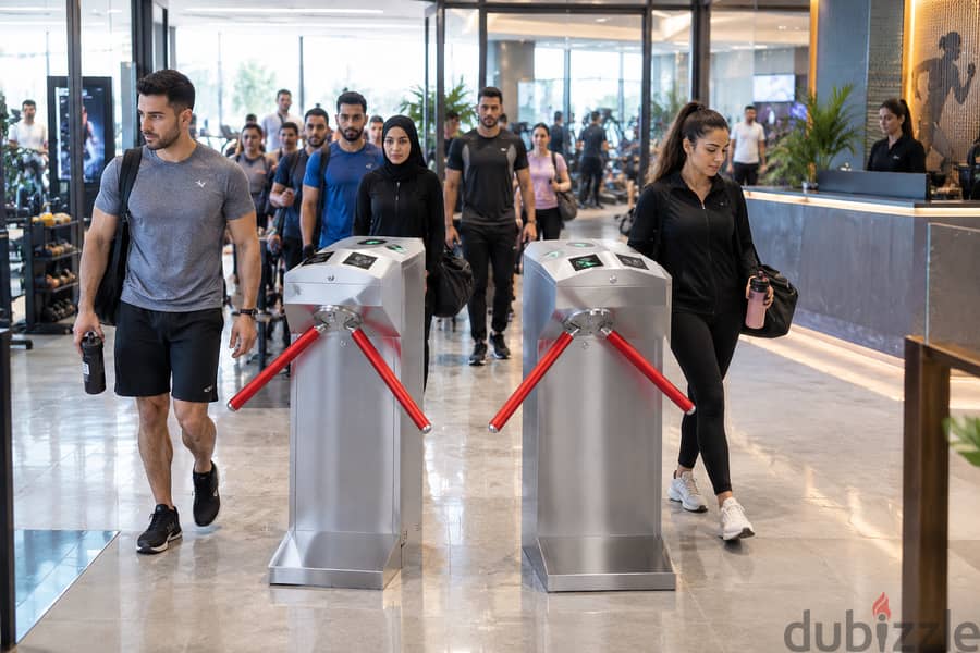 بوابة ترنستيل لتنظيم الدخول في النوادي والمراكز الرياضية 5