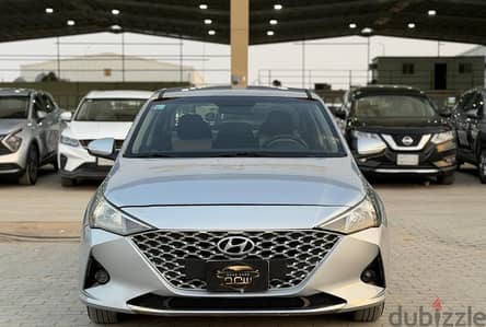 هيونداي أكسنت 2022 فضي | Hyundai Accent 2022 Silver