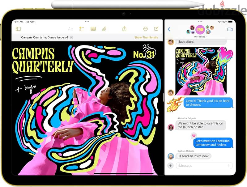 Apple iPad 11-inch:A16 chip,11-inch Model, Liquid Retina Display,256gb 4