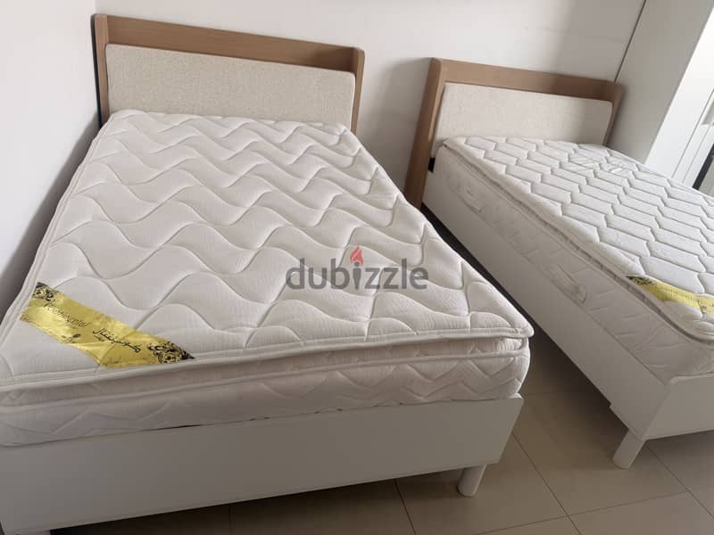 Two original Continental mattresses 2