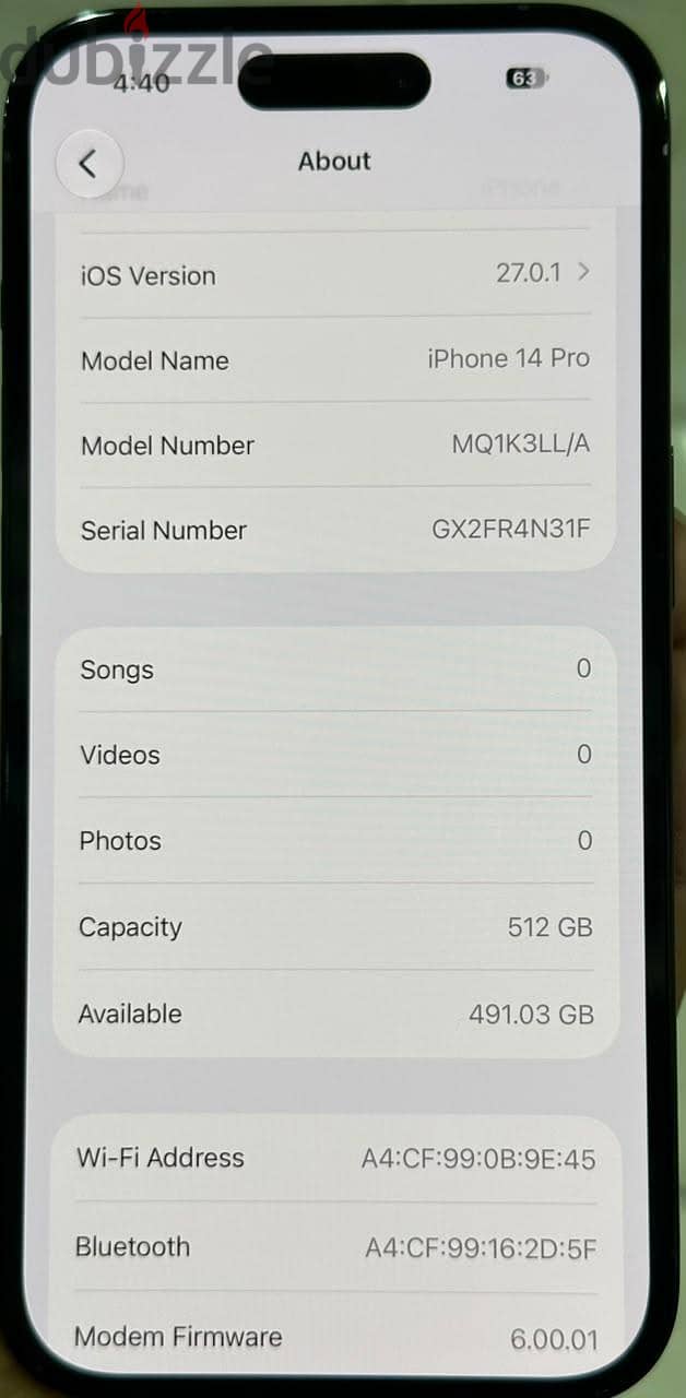 Apple - iPhone 14 Pro 512Gb 4