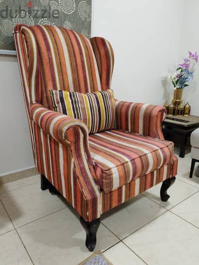 Wingback Armchair - Single Seater Sofa