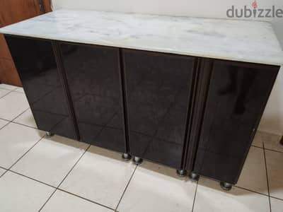 Used Kitchen Cabinet With Marble Top