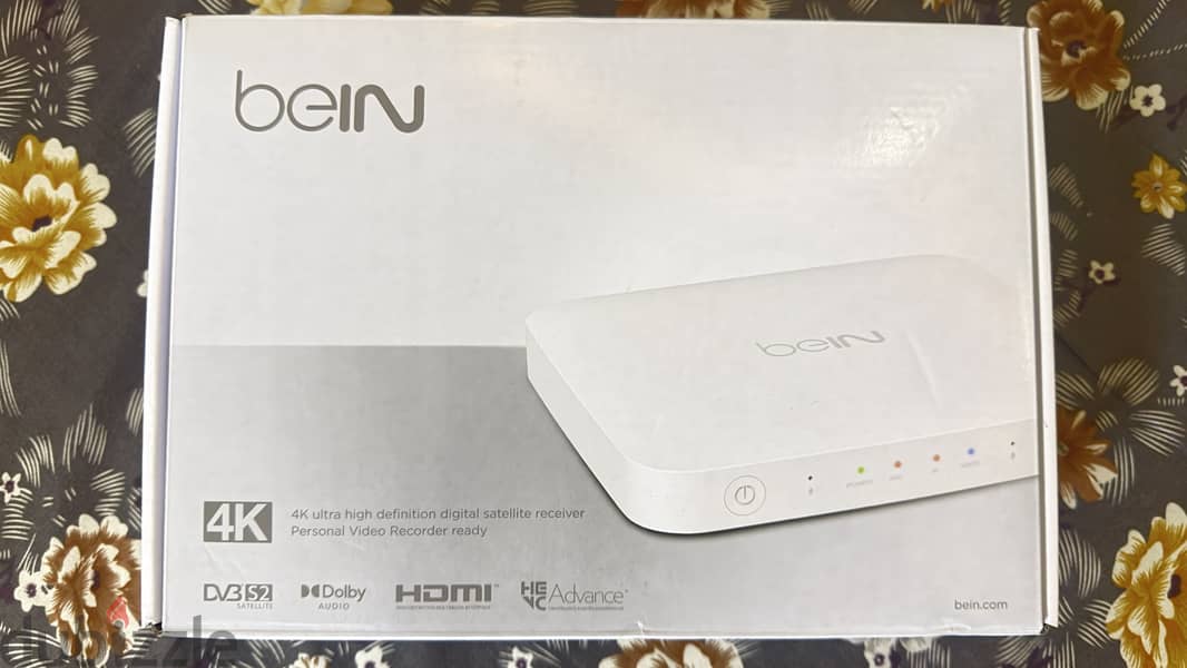 Brand New beIN 4K Receiver with 3 Months 5