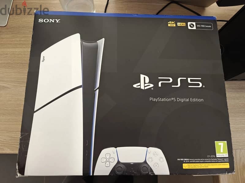 Sony PS5, PlayStation 5 Digital Edition Console 1TB 3