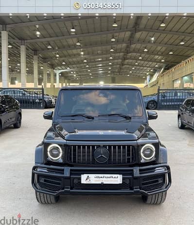 مرسيدس G63 2022 - عداد 33 الف فقط دبل نايت بكج
