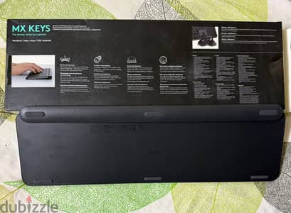 MX Keys logitech wireless bluetooth keyboard for sale