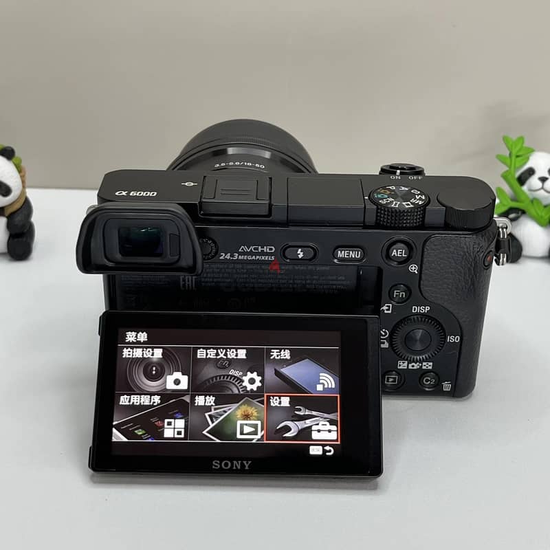 Sony Alpha a6000 24.3MP Mirrorless Digital Camera w/16-50mm OSS Lens 3
