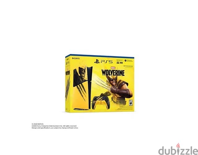layStation 5 PS5 Console 825GB 4K UHD HDMI Wolverine Yellow/Black 2026 2