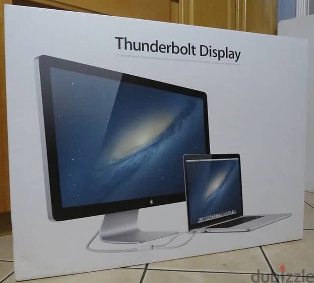 Apple 27" Thunderbolt Display Monitor MC914LL/A 2560x1440 USB-C A1790 5