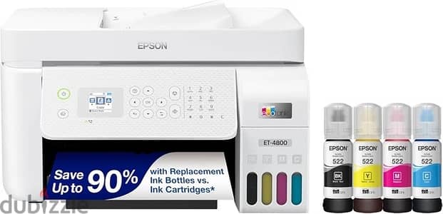 Epson EcoTank ET-4800 All-In-One Wireless Color Inkjet Printer Scann