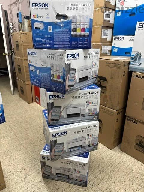 Epson EcoTank ET-4800 All-In-One Wireless Color Inkjet Printer Scann 3