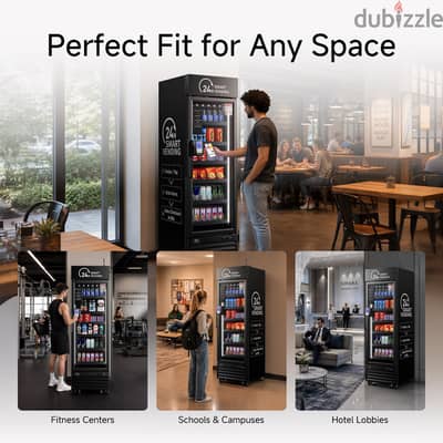 Brand new HAHA VENDING ai vending machine for business with app mana