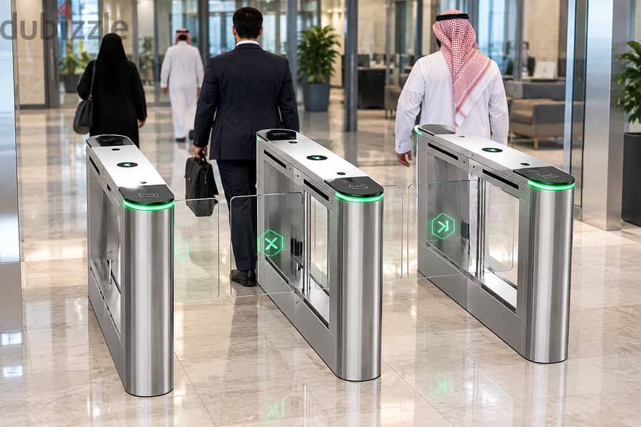 بوابة TA-309 Swing للتحكم في دخول وخروج الأفراد 2