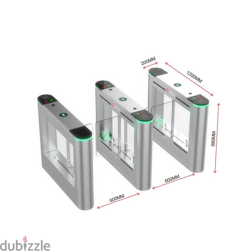 بوابة TA-309 Swing للتحكم في دخول وخروج الأفراد 5