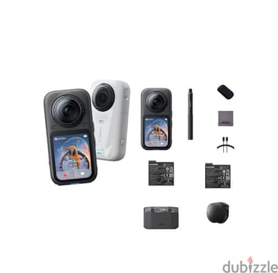 Insta360 X6 8K 360 Action Camera Standard Bundle, Midnight Black
