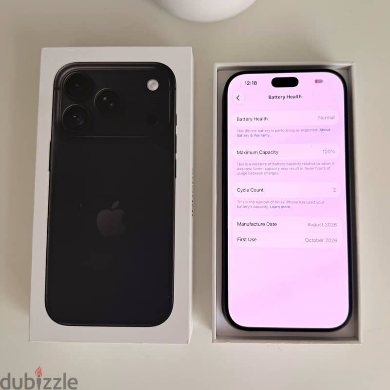 Apple iPhone 18 Pro 256GB Black AT&T ONLY (read description) 4