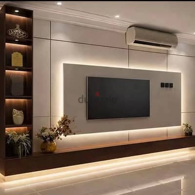 ديكورات تلفزيون معلم فني ديكورات