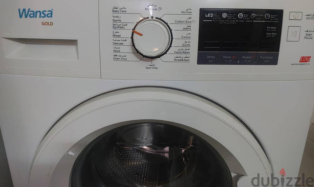 AUTOMATIC WANSA GOLD WASHING MACHINE 8.0 Kg 1