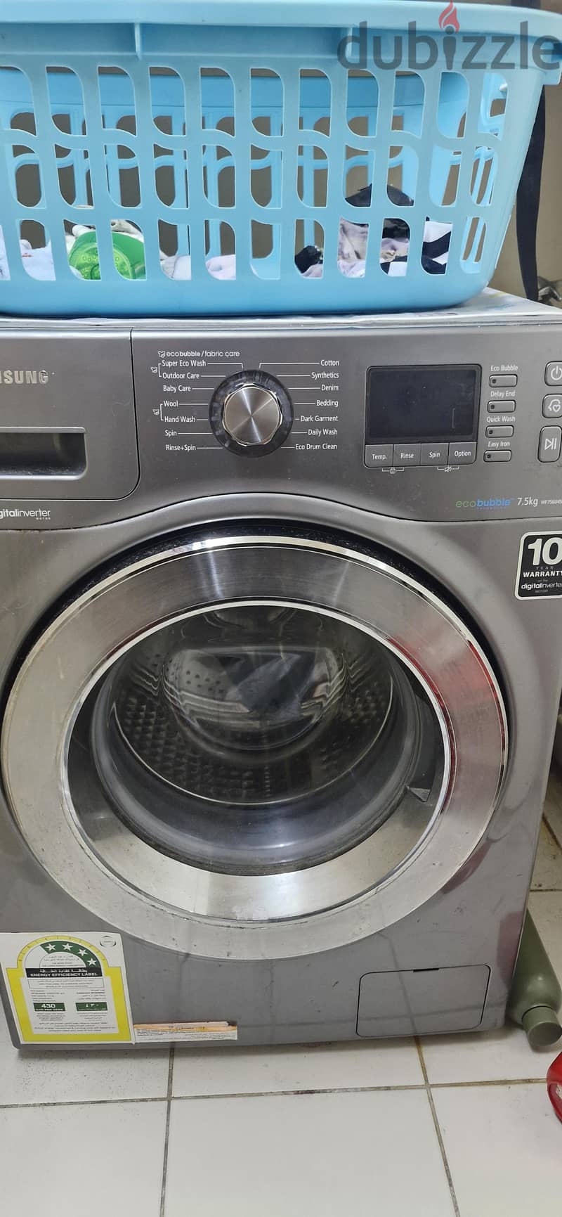 3 year old front loading washing machine for sale 1