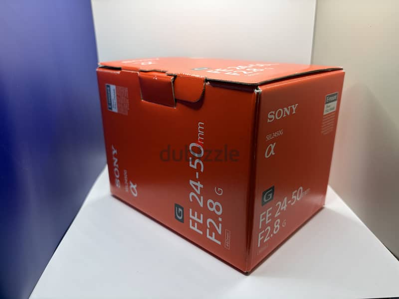 Sony Lens - FE 24-50mm f/2.8 G 5