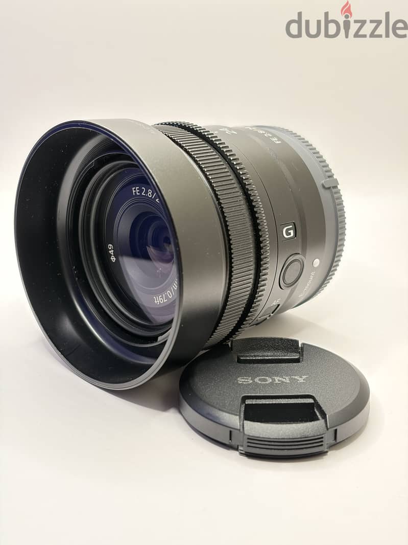 Sony Lens - FE 24mm f/2.8 G Full-Frame Ultra-Compact Lens 3
