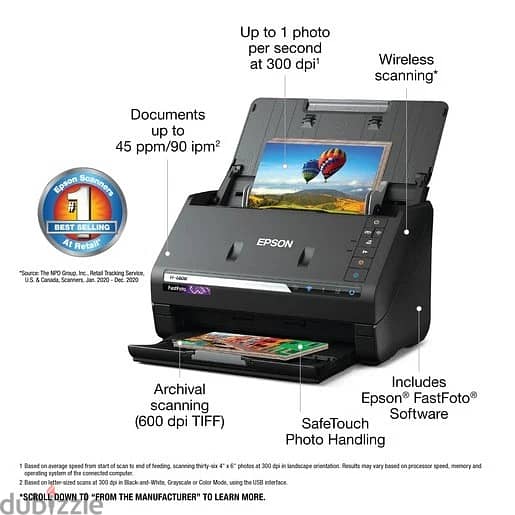 Epson FastFoto FF-680W High-speed Photo Scanner - Certified Refurbishe 2