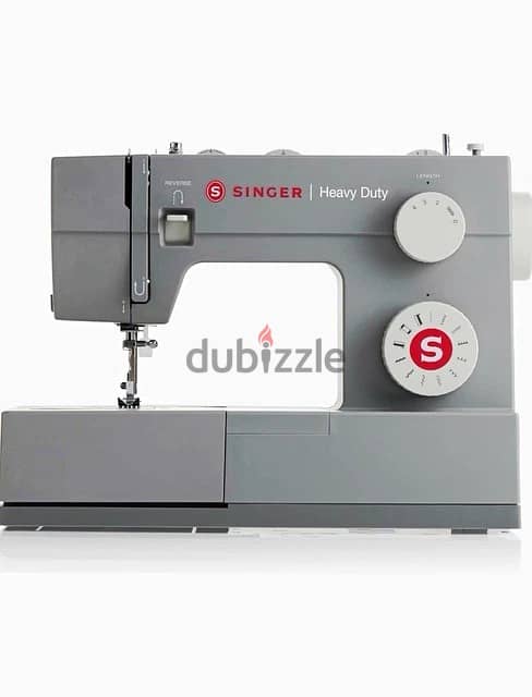SINGER Heavy Duty Electric Sewing Machine Gray, Free Arm, Buttonhole 3