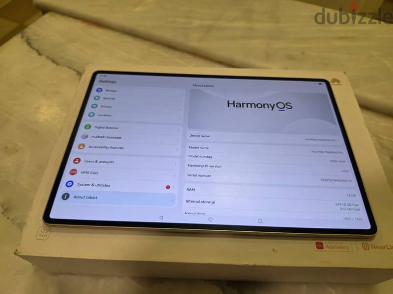 Huawei MatePad Pro 12.2 PaperMatte Edition (512GB) Premium Gold 4