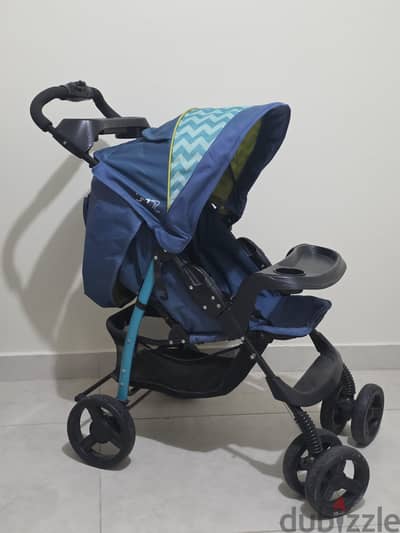 Juniors Baby Stroller (Blue) for Sale