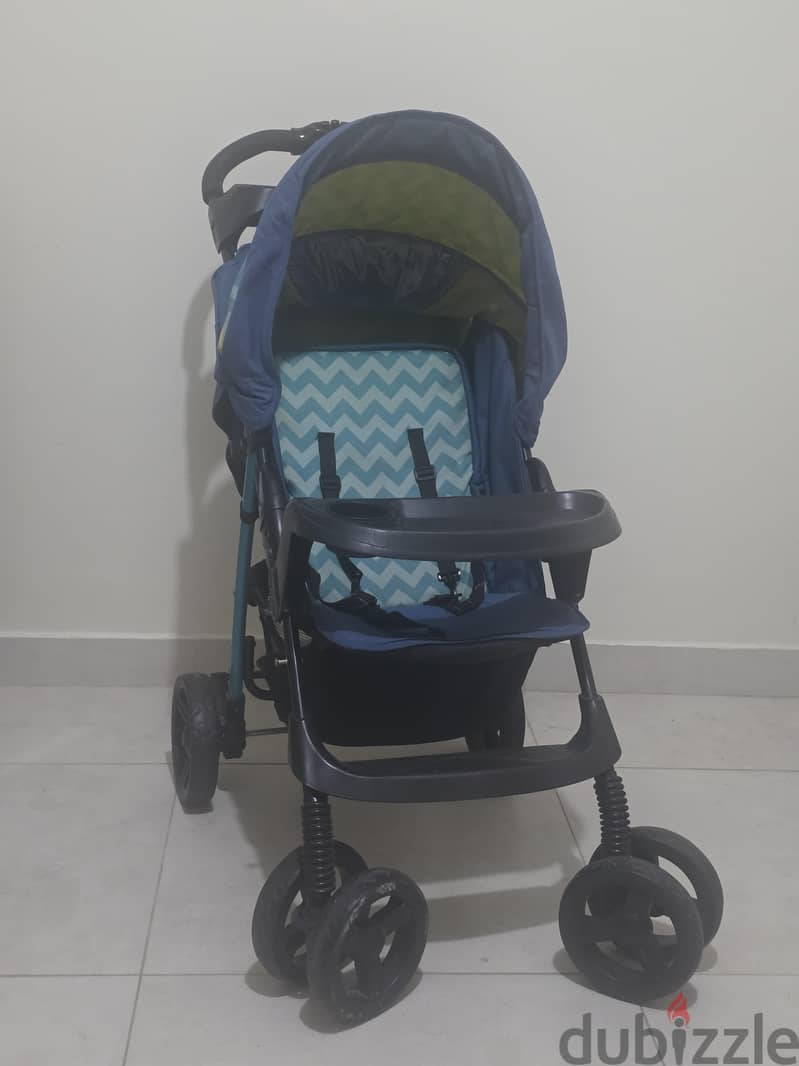 Juniors Baby Stroller (Blue) for Sale 3