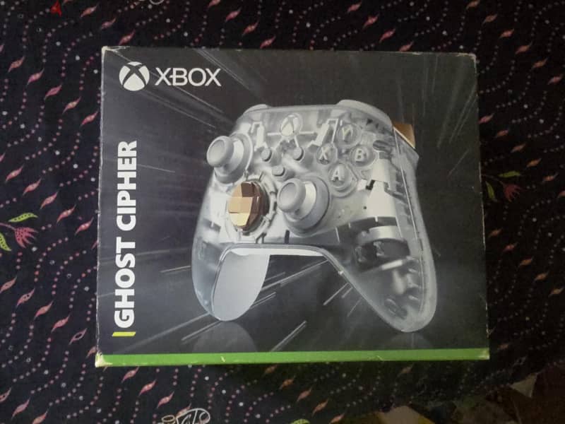 Used Xbox Ghost Cipher Controller with sealed battery pack 3