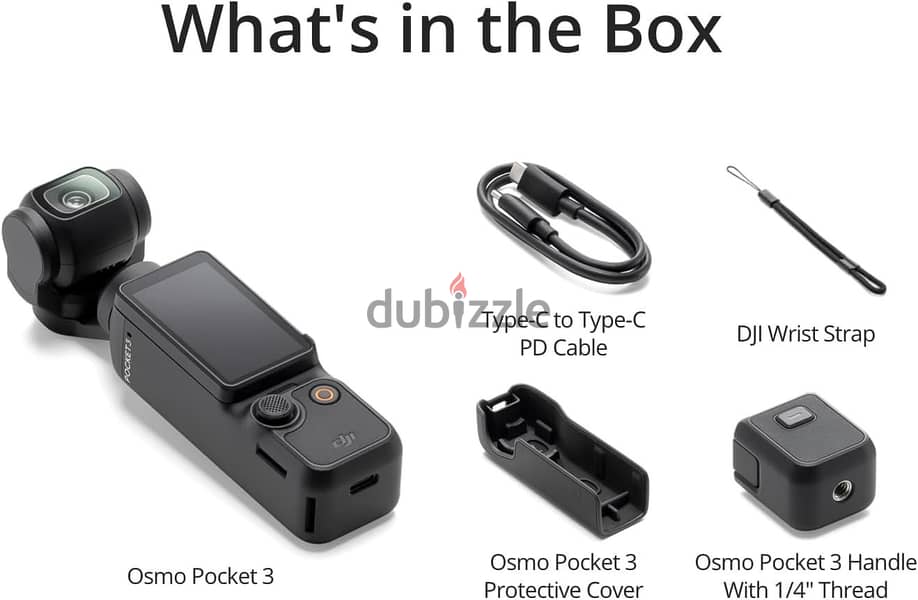 DJI Osmo Pocket 3 Gimbal Stabilizer 3-Axis Handheld 4K Video Vlog Acti 2
